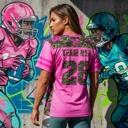 TEAM HER American football jersey