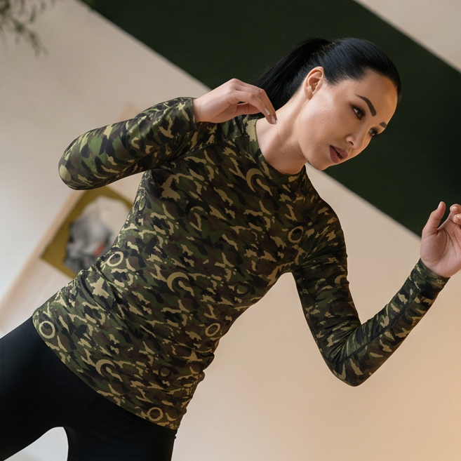 Battle Bloom Rash Guard