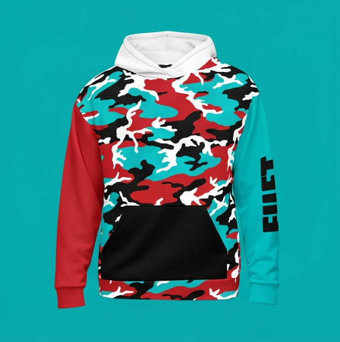 FUFT Camo Hoodie