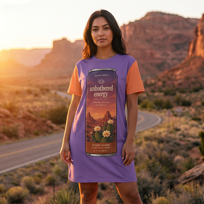 Desert Moments Energy T-shirt dress